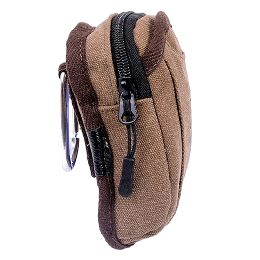 Rugged-Canvas Tactical Slingshot Waist Pack